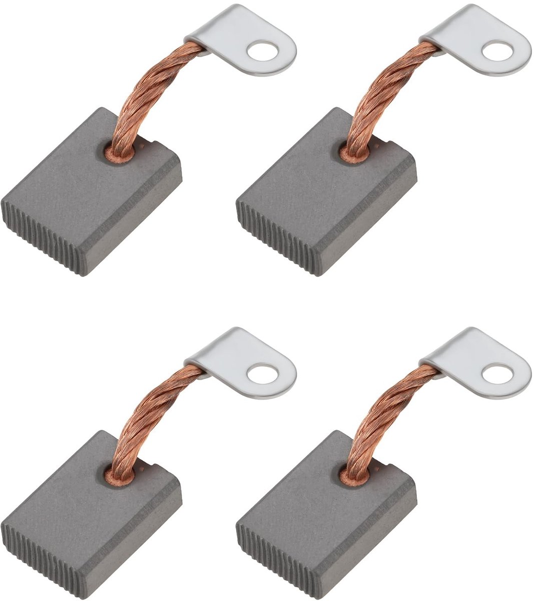 Dailygoods - Dailygoody - Starter Koolborstels - 12V - 4 Stuks - Compacte Afmetingen - Vervangingsonderdelen - Geschikt voor Bosch Starters