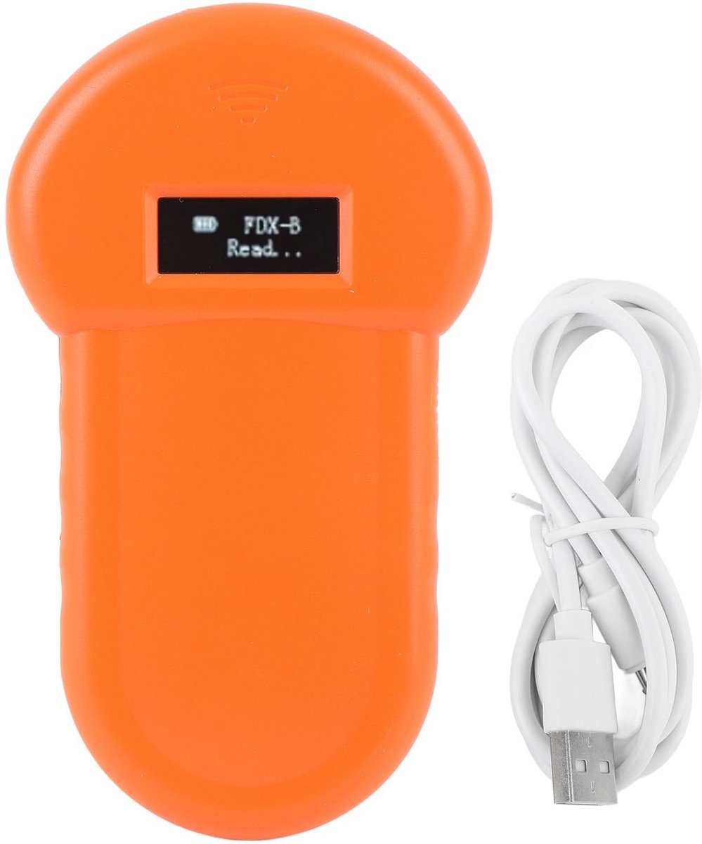 Dailygoods - Dailygoody - Draagbare Microchip Lezer - Oplaadbaar - Voor Honden en Katten - Met OLED Scherm - Handzaam en Efficiënt - Geschikt voor Dierenbezitters ..