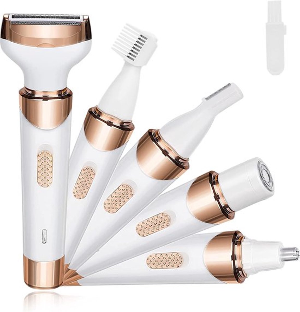 Ladyshave - 4-in-1 - Ladyshave voor Vrouwen - Draadloos - Trimmer Vrouw