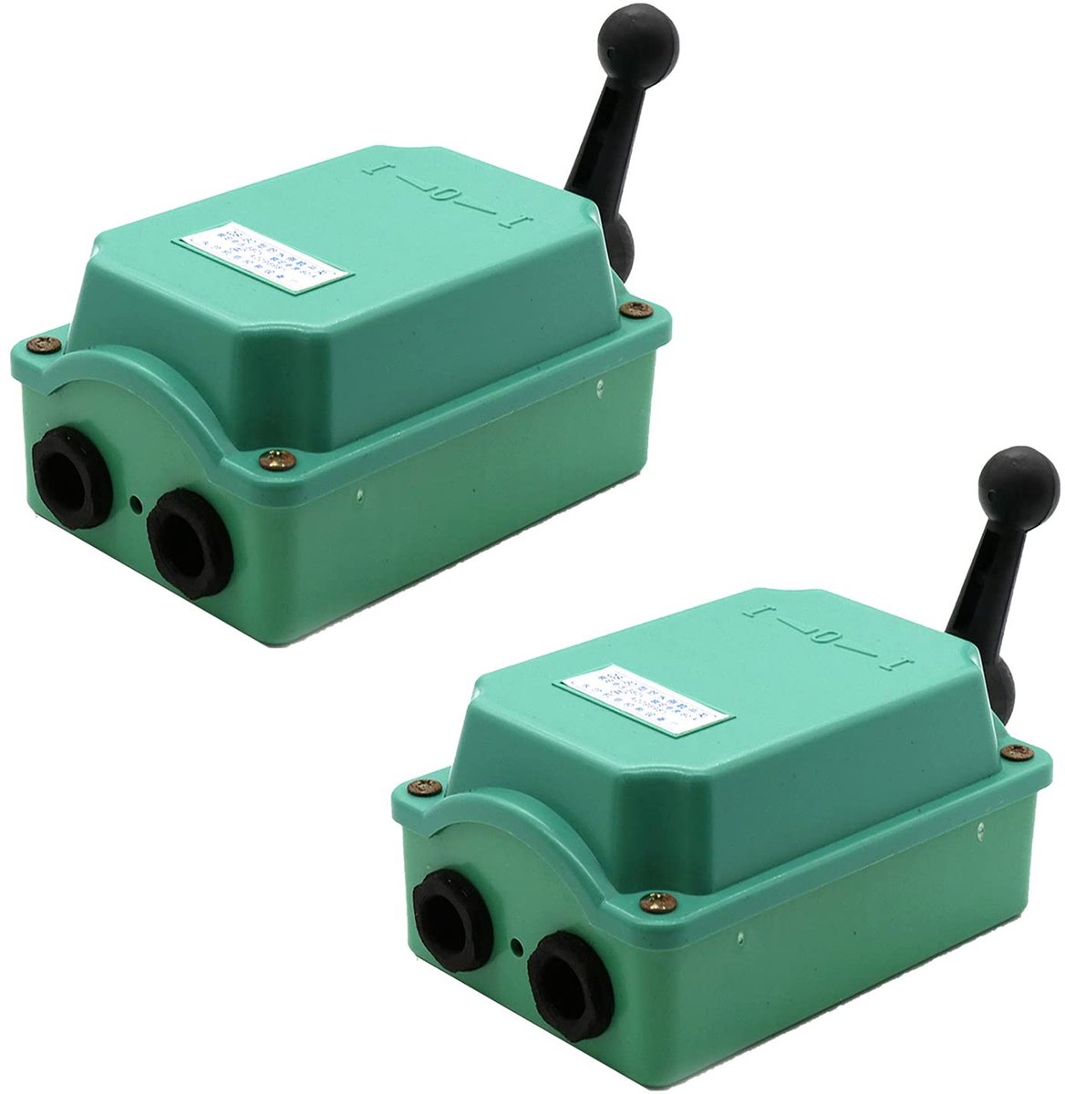 Dailygoody - Drum Schakelaar - Motor Controle - Compact en Flexibel - 3 Posities - 15A - Voor Motoren - Q5-15 Model