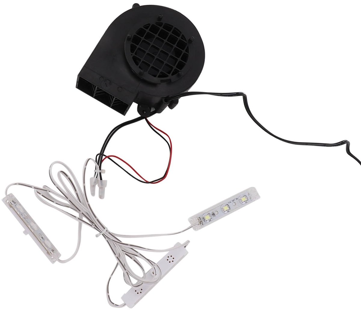 Dailygoody - Luchtblazer - Opblaasbare decoraties - Snel opblazen - EU-stekker 220-240V - Met LED-lampen - Geschikt voor buitengebruik - 2,8 m voeding