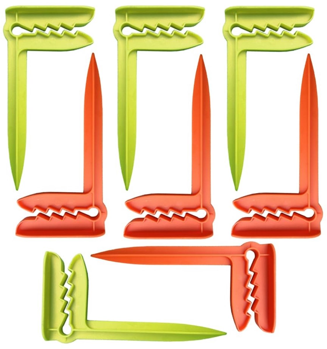 Dailygoods - Set van 8 Strandhanddoek Clips voor Strand en Picknick