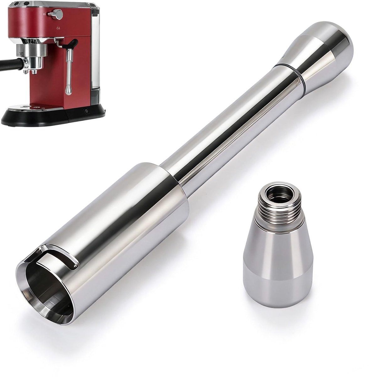 Dailygoods - Dailygoody - Stainless Steel Stoommondstuk voor EC685 Espresso Machine - Verbeterde Melkopschuimfunctie