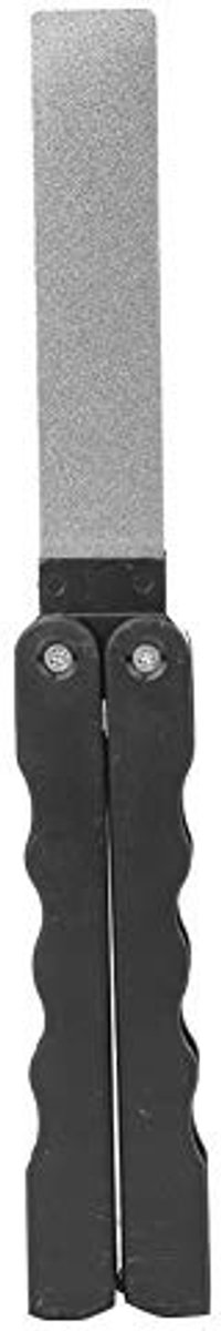 Dailygoods - Dailygoody - Opvouwbare messenslijper - Dubbelzijdige diamant-slijpstenen - Ideaal voor keuken en outdoor - Compact en lichtgewicht - Perfect voor cam...