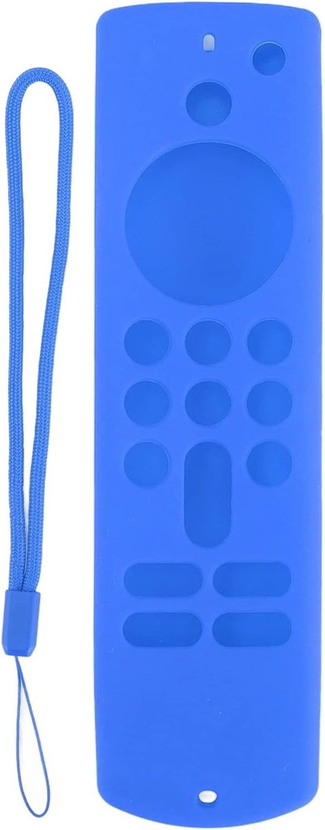 Siliconen Hoes voor Fire TV Stick - Antislip Beschermhoes met Lanyard voor Derde Generatie - Ideaal voor Bescherming en Grip