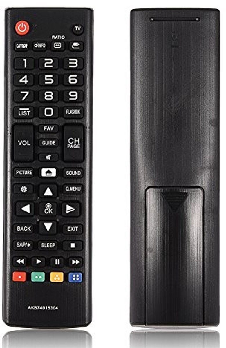 Dailygoody - Afstandsbediening Vervanging Smart TV - Duurzaam Universeel - Compact en gebruiksvriendelijk - 10 Meter bereik - Perfecte oplossing voor