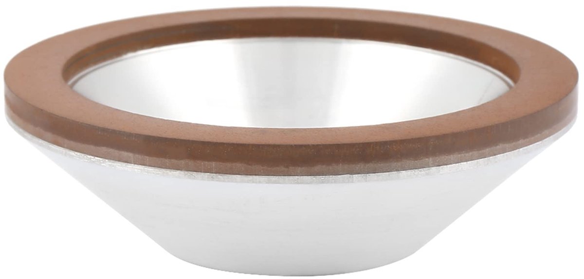 Dailygoods - Dailygoody - Diamond Cup Wheel - Slijpschijf voor Hardmetaal - 100 Mm - Duurzaam en Efficiënt - Grit 180 - Geschikt voor slijpen en polijsten - 10 x 1