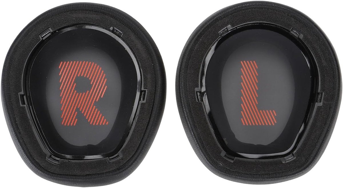 Vervangende Oorkussens voor Gaming Headsets, 2 Stuks, Versterkte Stiksel, Zacht en Comfortabel, Eenvoudig te Installeren, Geschikt voor JBL Quantum 800