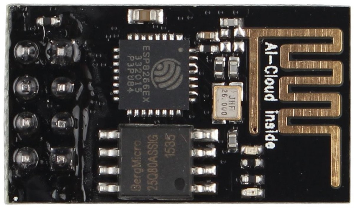 Dailygoody - Wifi Transmitter Receiver - ESP8266 module - Voor Arduino projecten - 802.11 b/g/n - Ideaal voor IoT toepassingen - Geschikt voor DIY ele