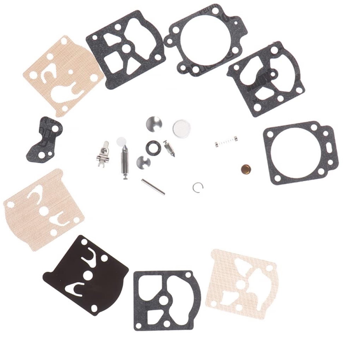 Dailygoods - Dailygoody - Carburateur Reparatie Kit - Vervangt 109 100 102 110 111 115 PS43 - Hoogwaardige materialen - Geschikt voor Walbro - 9,5 x 6 x 1 cm