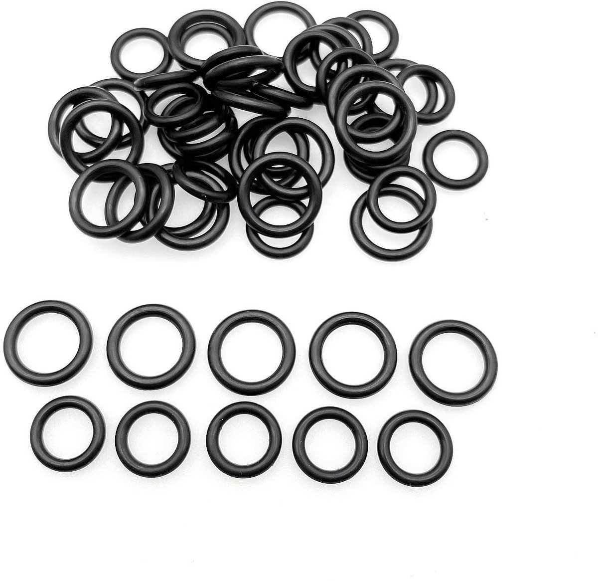 Dailygoods - Set van 50 Rubberen O-ringen voor Afdichting