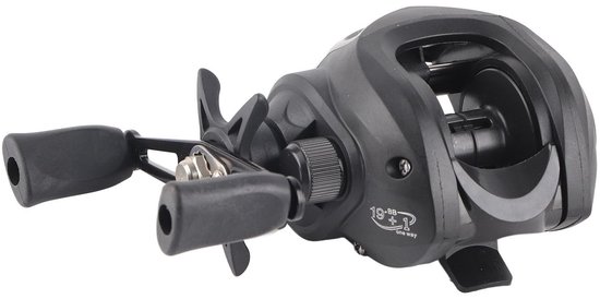 Dailygoods - Dailygoody - Baitcasting-molen - Hoge Rotatiesnelheid - Anti-explosielijnremsysteem - Zwart - Stevige Metalen Behuizing - Ideaal voor Vissers - 260 g van Dailygoods — afbeelding 4