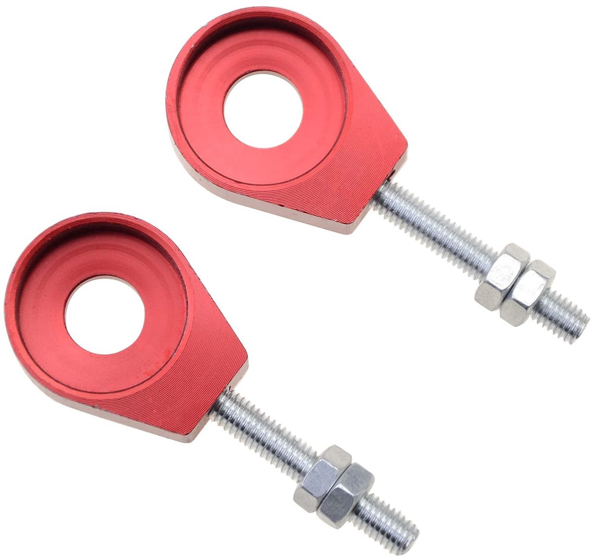 Dailygoods - Dailygoody - Motorfiets Kettingspanner - 12mm Vervanging - Betrouwbaar en Duurzaam - Rood - Geschikt voor 70cc 110cc 125cc - Taotao Chinese Dirt Pit