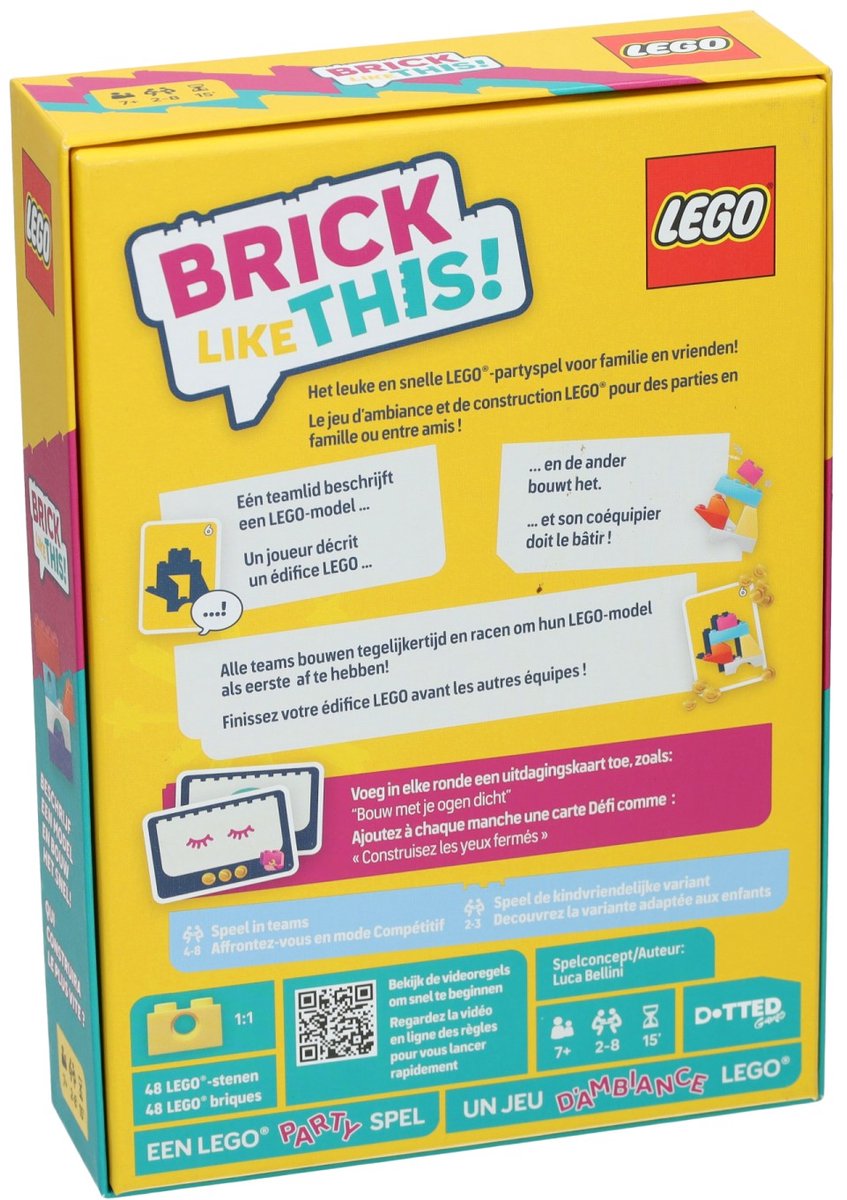 LEGO® Brick Like This! - Nederlandstalig Spel -Partyspel - Familiespel — afbeelding 5