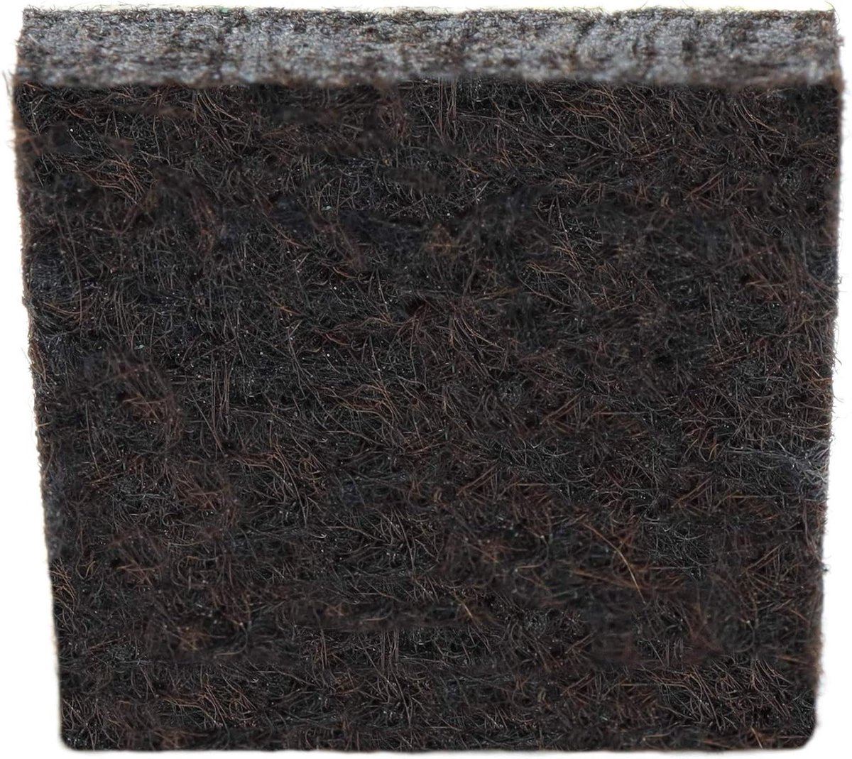 Viltglijders Meubels - Stoelpoten Beschermers - Vloer Beschermen - Extra Dik 55 mm - 25 x 25 mm - Bruin