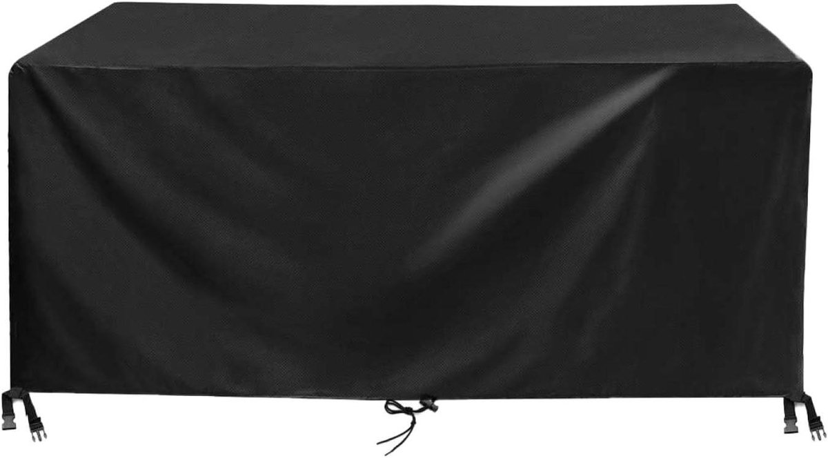 Tuinmeubelhoezen - Terrastafelhoezen - Meubels Beschermen - Zwaar Oxford Materiaal - 210 x 200 x 70 cm - Zwart