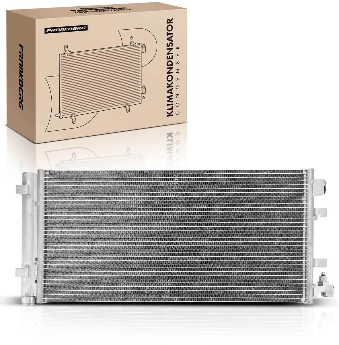Frankberg 1x Condensator Airco voor Renault