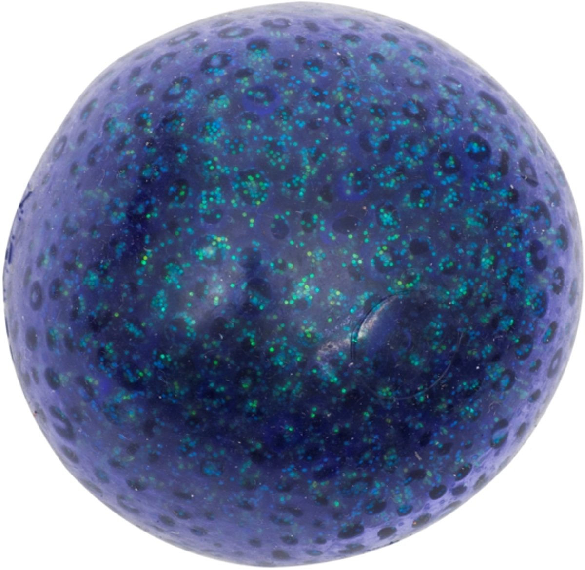 Set Of 12 Glitter Bead Squishy Balls