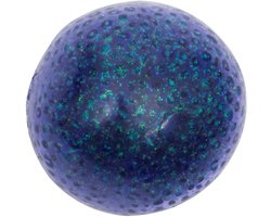 Set Of 12 Glitter Bead Squishy Balls