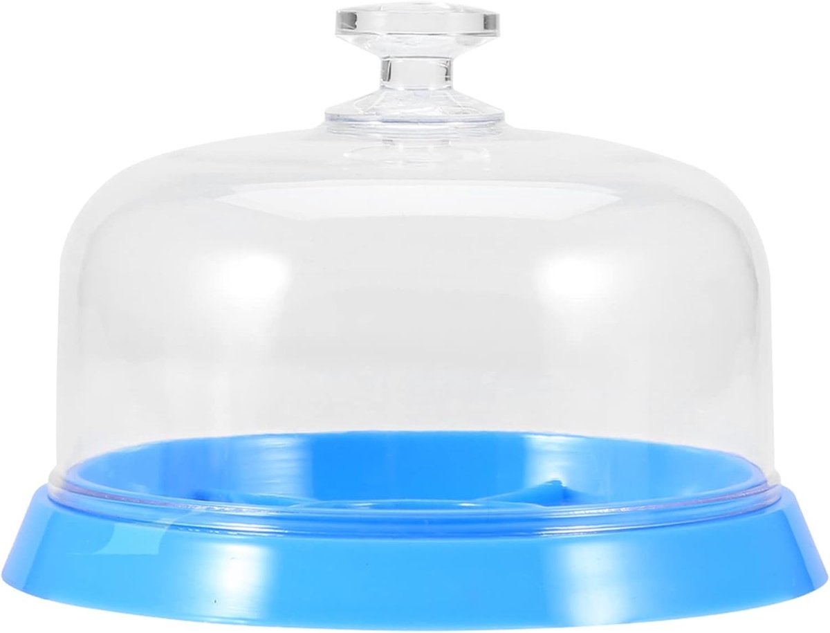 Dust Cover - Plastic Tray met 6 Compartimenten - Bescherming voor Horloge Reparatie - Opslagdoos voor Horlogemakers - Stofbescherming voor Precisie Onderdelen - Voorkomt Stof