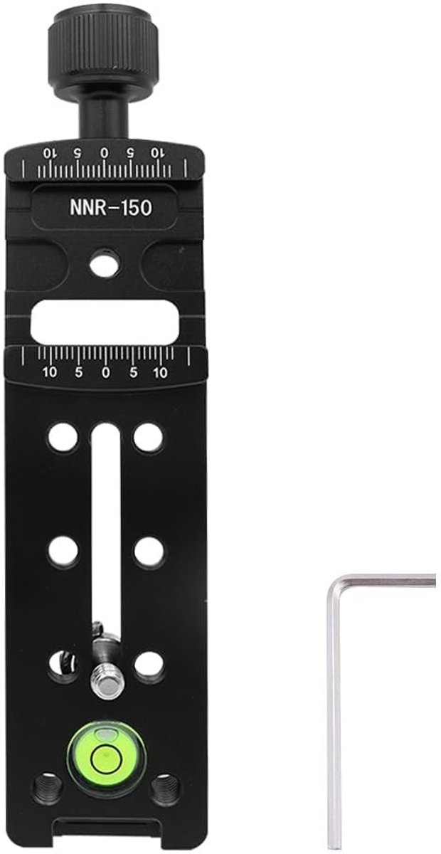 Dailygoody - Camera Stabilisator - Quick-Release Plaat - Precisie en gebruiksgemak - 150mm - Monopod - Ideaal voor fotografen - Nodal Slide