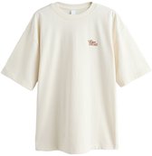 Next - Dames - Oversized T-shirt met gelicenseerde print - Crème