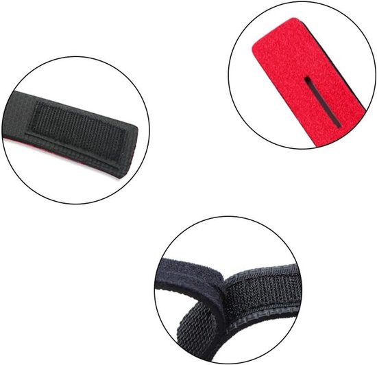 15 Stuks Verstelbare Vissersbanden, Elastische Vissersaccessoires en Kabelbinders voor Viss rods en Hengelsport — afbeelding 3