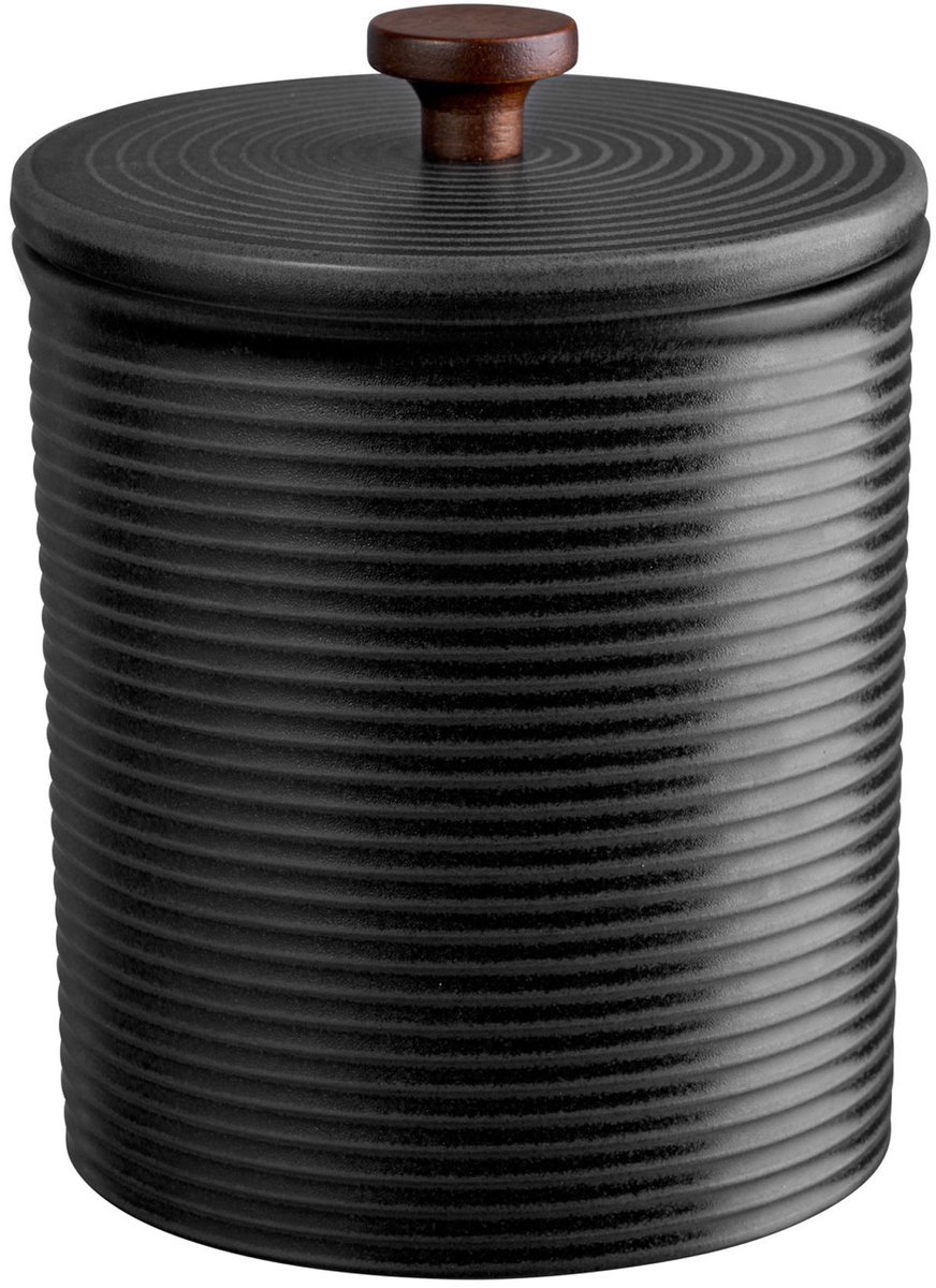 ASA Selection kitchen art voorraadpot, zwart Ø 13,5 cm, 50709190