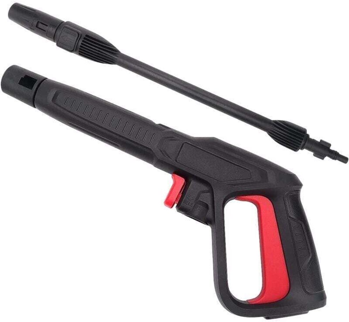 Vervangend spuitpistool, geschikt voor bepaalde hogedrukreinigers van Black & Decker, Annovi Reverberi AR, geschikt voor Bosch en Mac Allister.