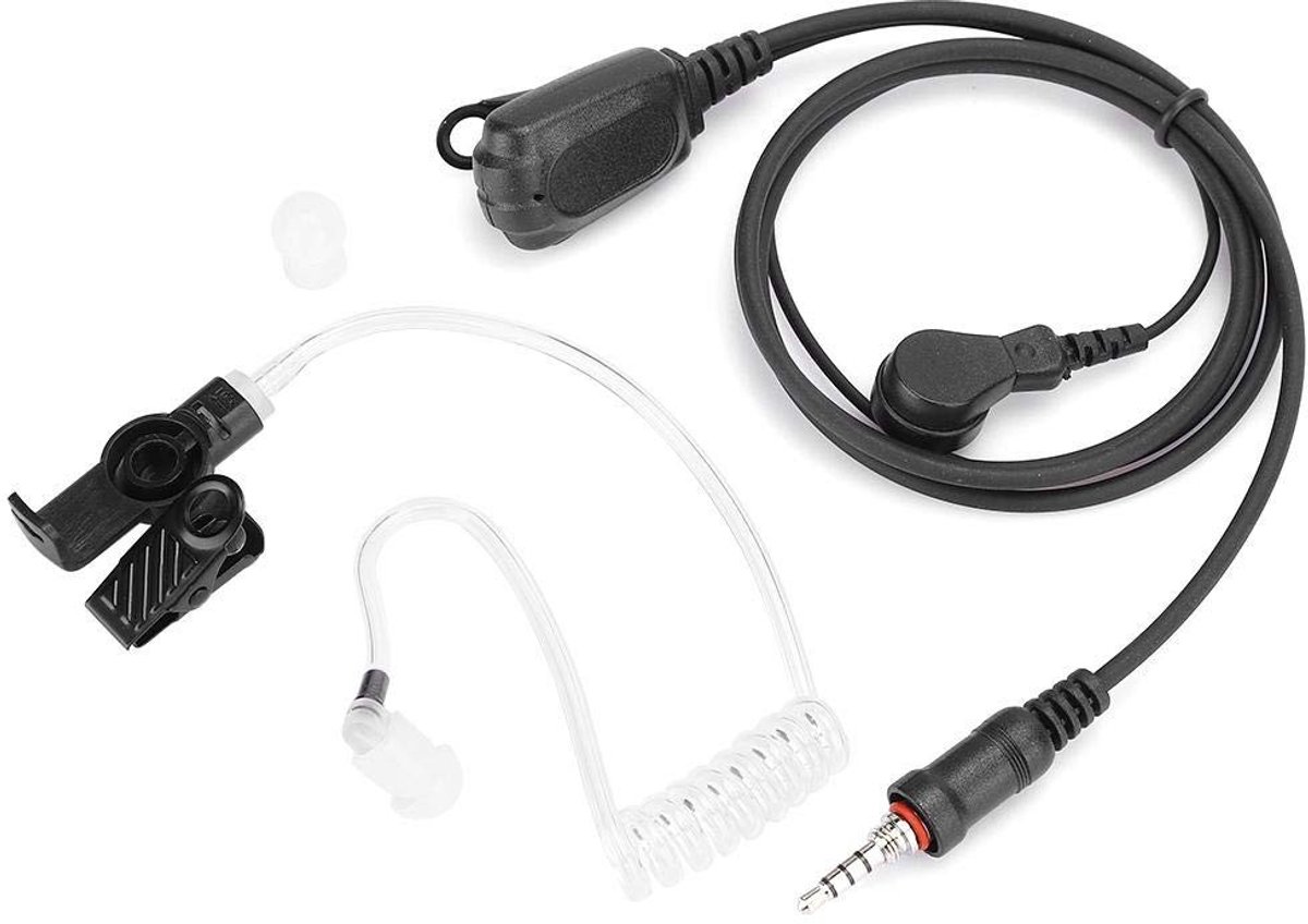 Dailygoody - Air Guide Headset - Waterdicht - Ruisonderdrukking - In-Ear Hoofdtelefoon - Voor IC-M M34 - PU - IP54