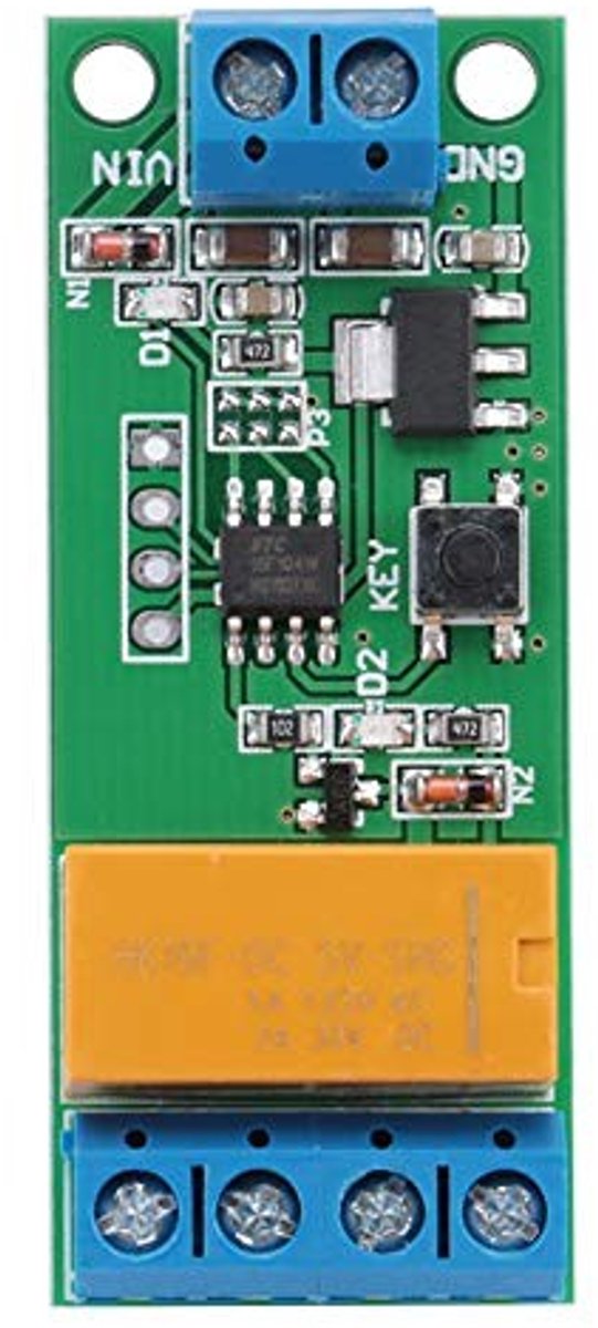 Dailygoody - Motor Reverse Polarity Timer Module - Tijd Instelbare Vertraging - DC 5-12V - Relais 2A - Betrouwbare werking - Energiebeheer - Gebruiksv