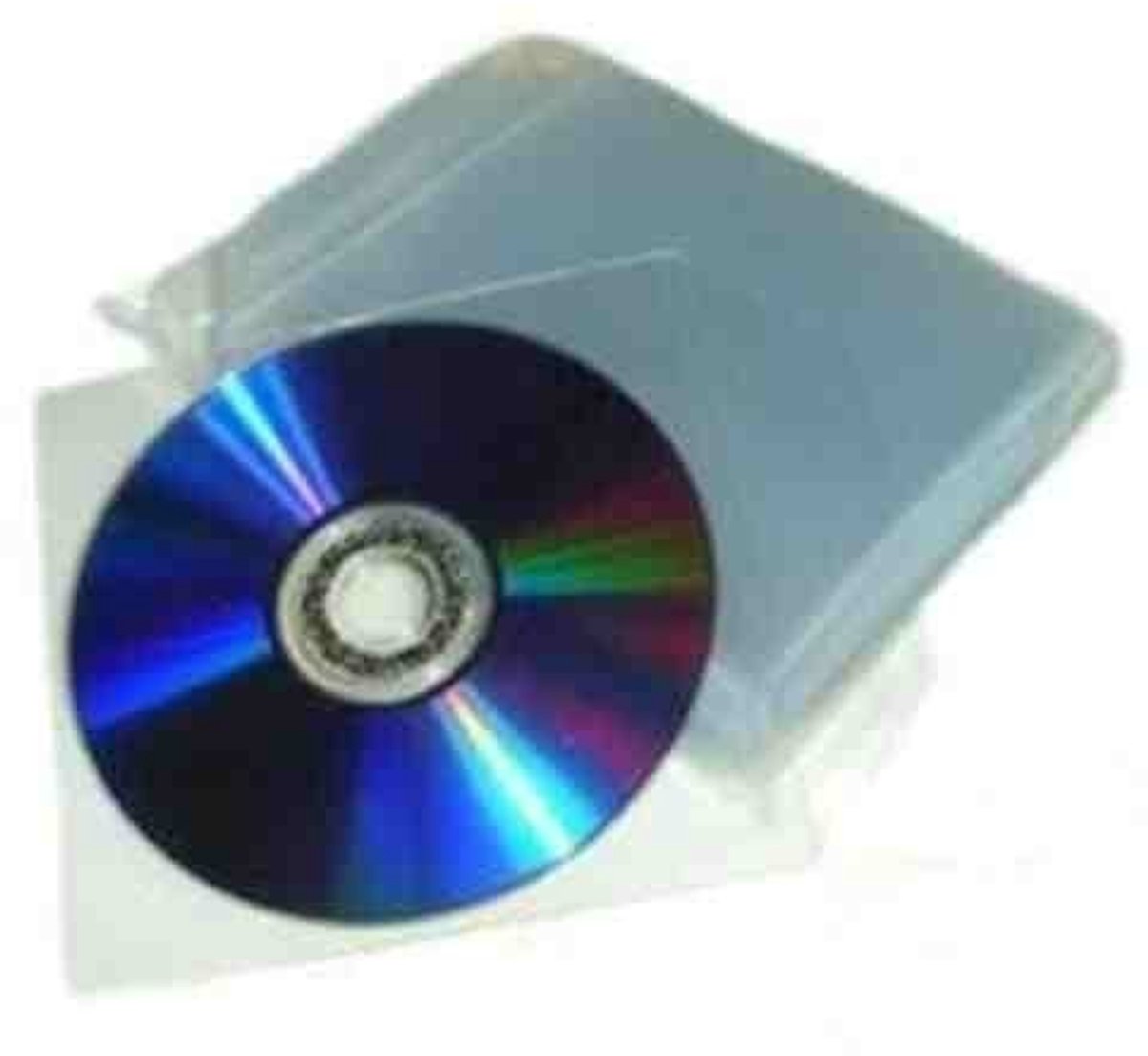 Dailygoody - Transparante CD/DVD Hoezen - Hoge Kwaliteit - Bescherming en Opslag - Set van 100 - Duurzaam en Praktisch - Voor CD's en DVD's - Doorzich