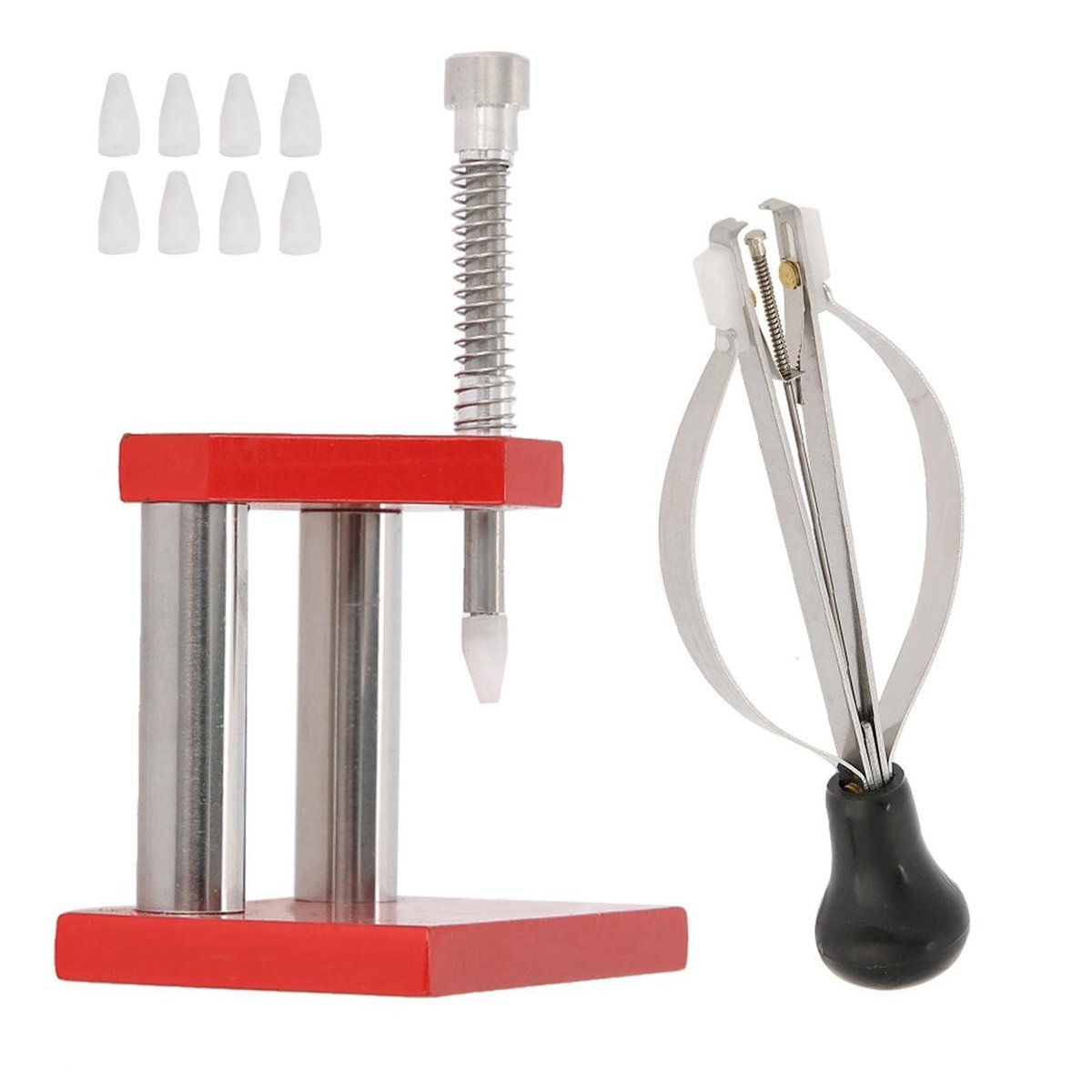 Dailygoody - Klok Batterijwissel Gereedschap - Horlogemaker Presser - Precisie en Gebruiksvriendelijk - Compact Formaat - Horloge Reparatie Tool - Voo...