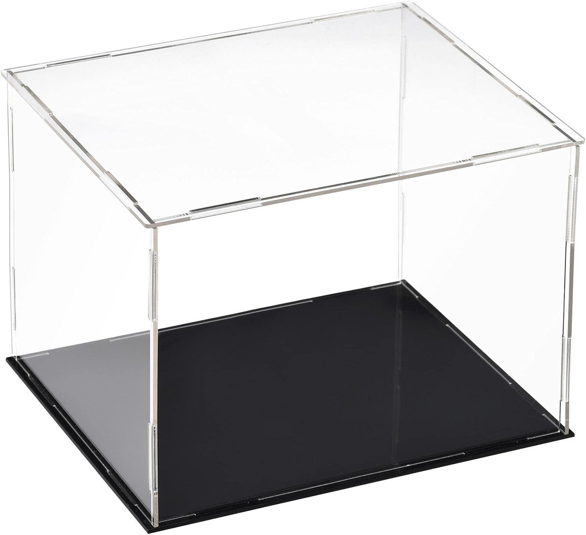 Dailygoody - Acryl Transparante Vitrine - Presentatiekubus - Stofbestendig - 30 x 25 x 25 cm - Voor Figuren en Verzamelobjecten - Thuisopslag