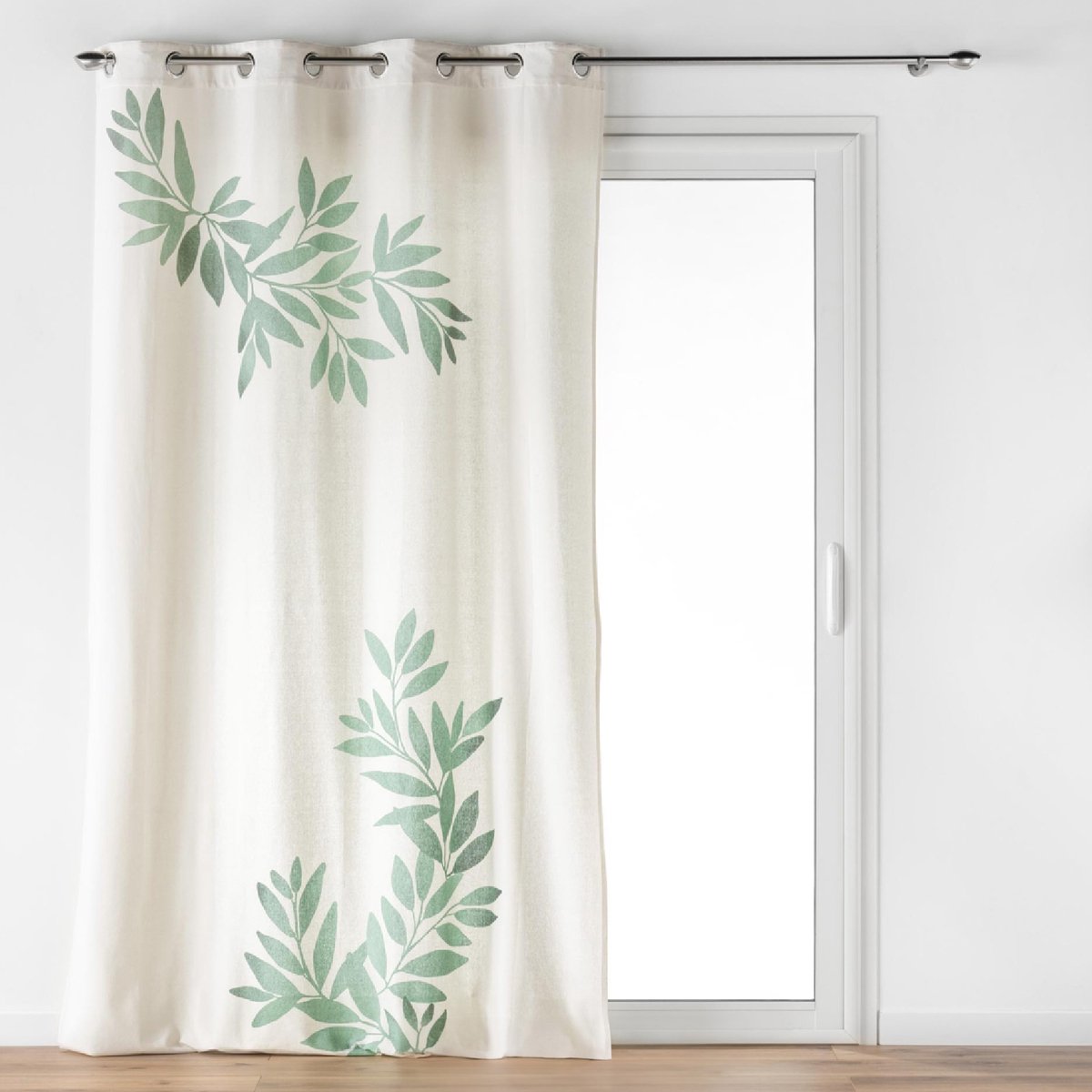 Nymphea Printed Eyelet Gordijn