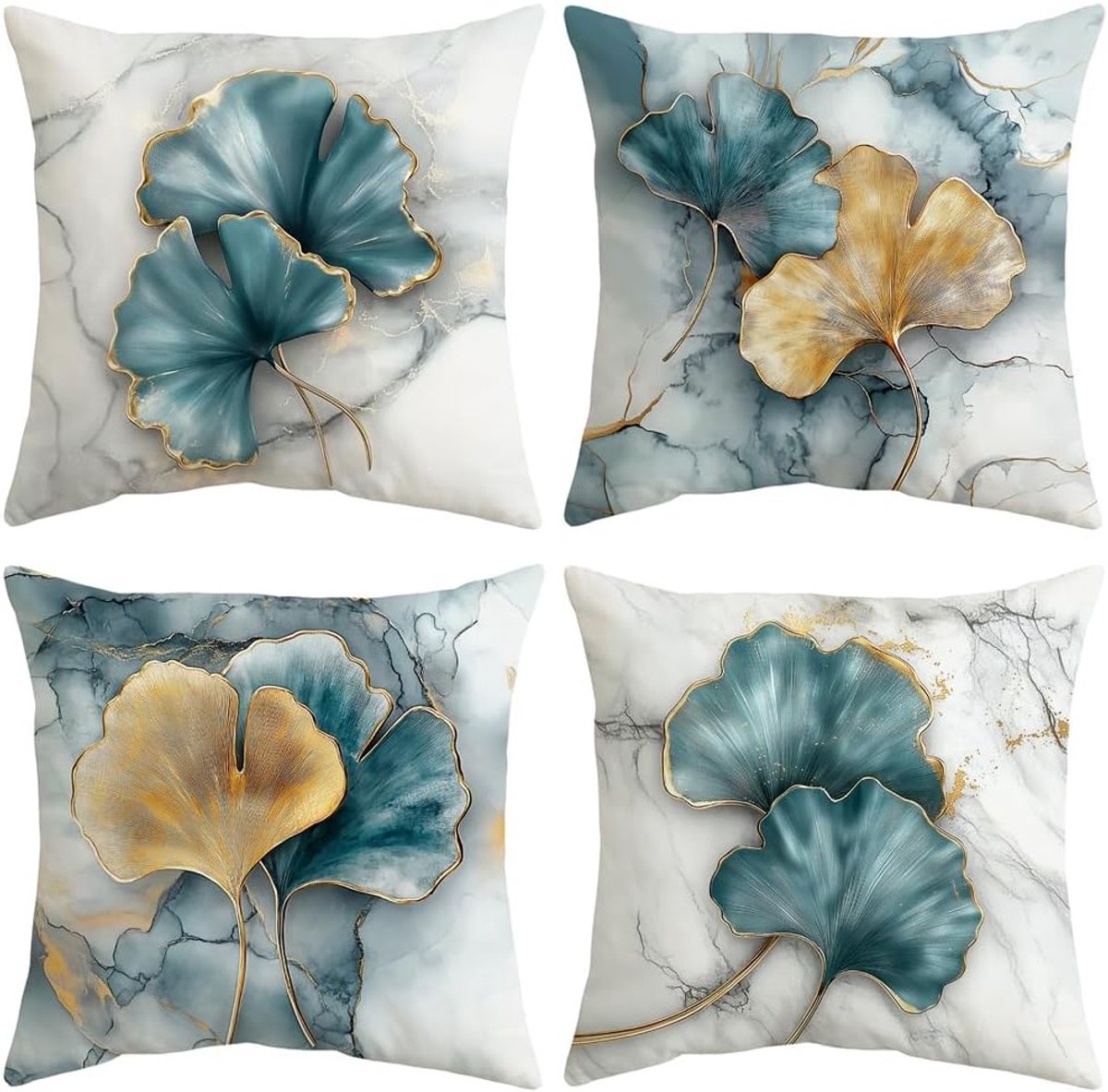 Kussenslopen 45x45cm voor Slaapkamer, Bank, Stoel en Tuin - Comfort en Stijl voor Elk Interieur