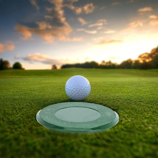Golf Putting Cup - Oefenbeker Green - Golf Oefenen - Beschermt Green - 11.5 cm Diameter - Groen van GOLF — afbeelding 2