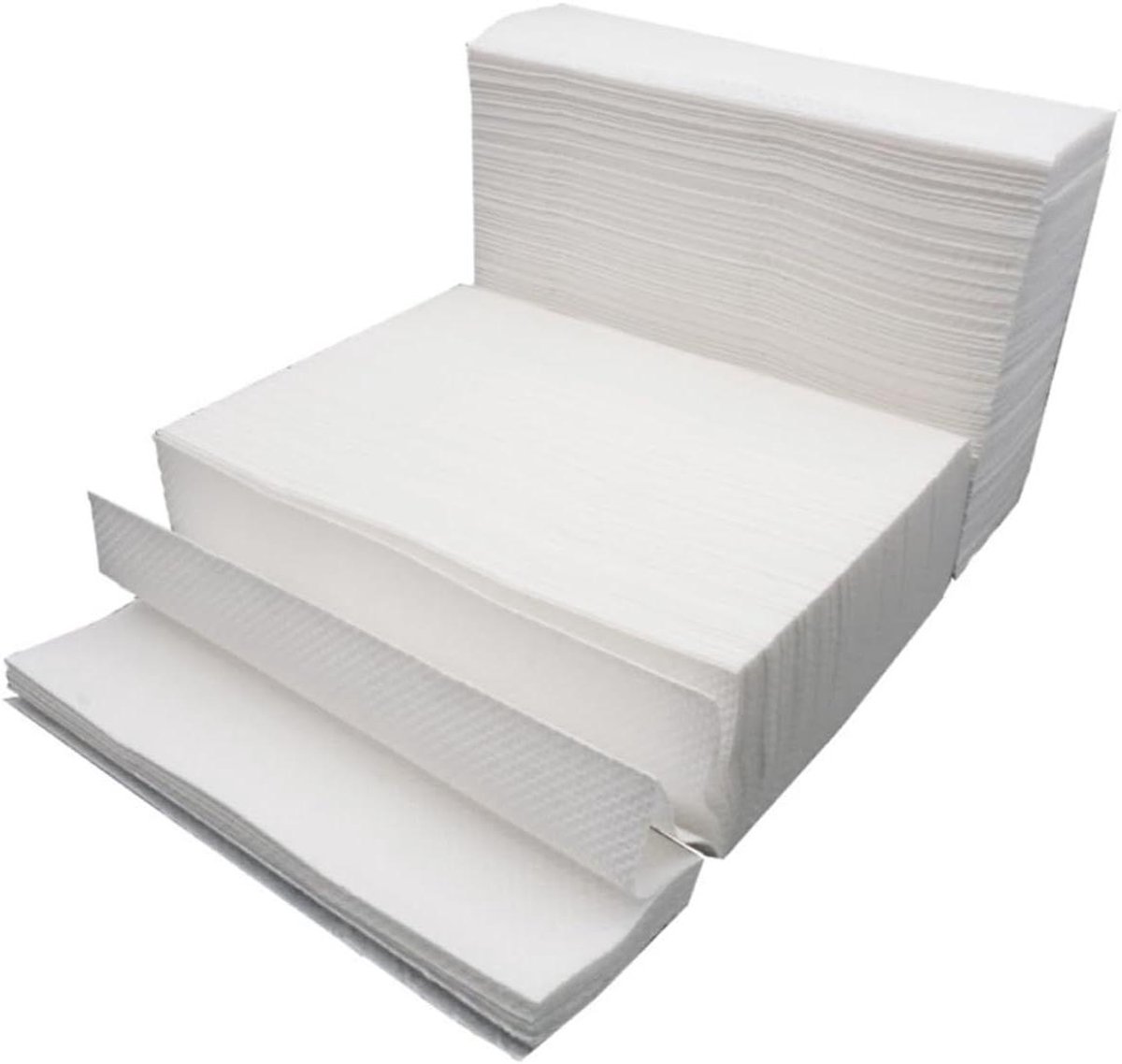 Keukenpapier Vellen - Papieren Handdoeken - Huishoudelijk Gebruik - Hoge Temperatuur - 400 stuks - Wit