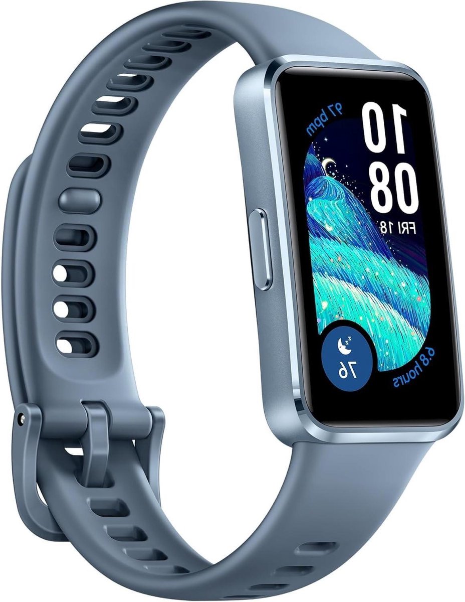 Activiteitstracker Band - Fitness Tracker - Sporten en Gezondheid - Professionele Slaapanalyse - Tot 14 Dagen Batterij - Zwart