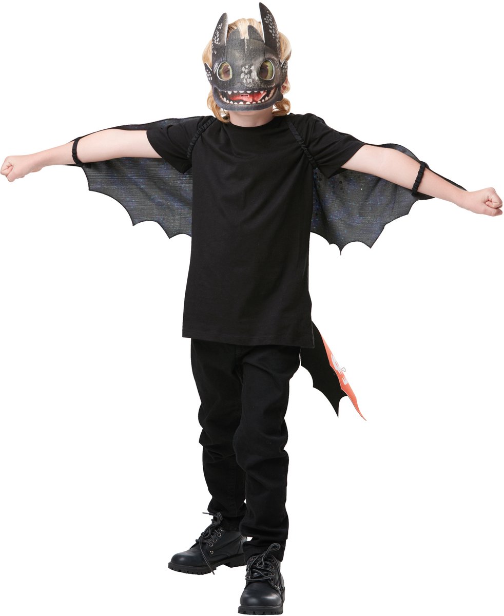 Rubie's Accessoireset Toothless Glow In The Dark 2-delig