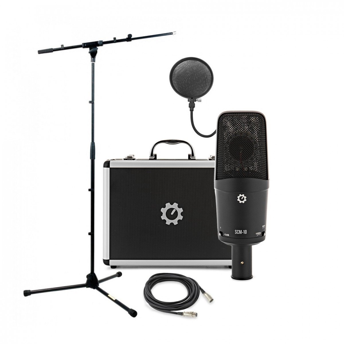 G4M Studio Condensatormicrofoon met Opnamepakket