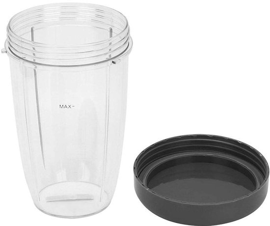 Dailygoods - Vervangcups - Mixer - Duurzaam en Veilig - 18oz 24oz 32oz - Perfect voor Smoothies - Inclusief deksels van Dailygoods — afbeelding 4