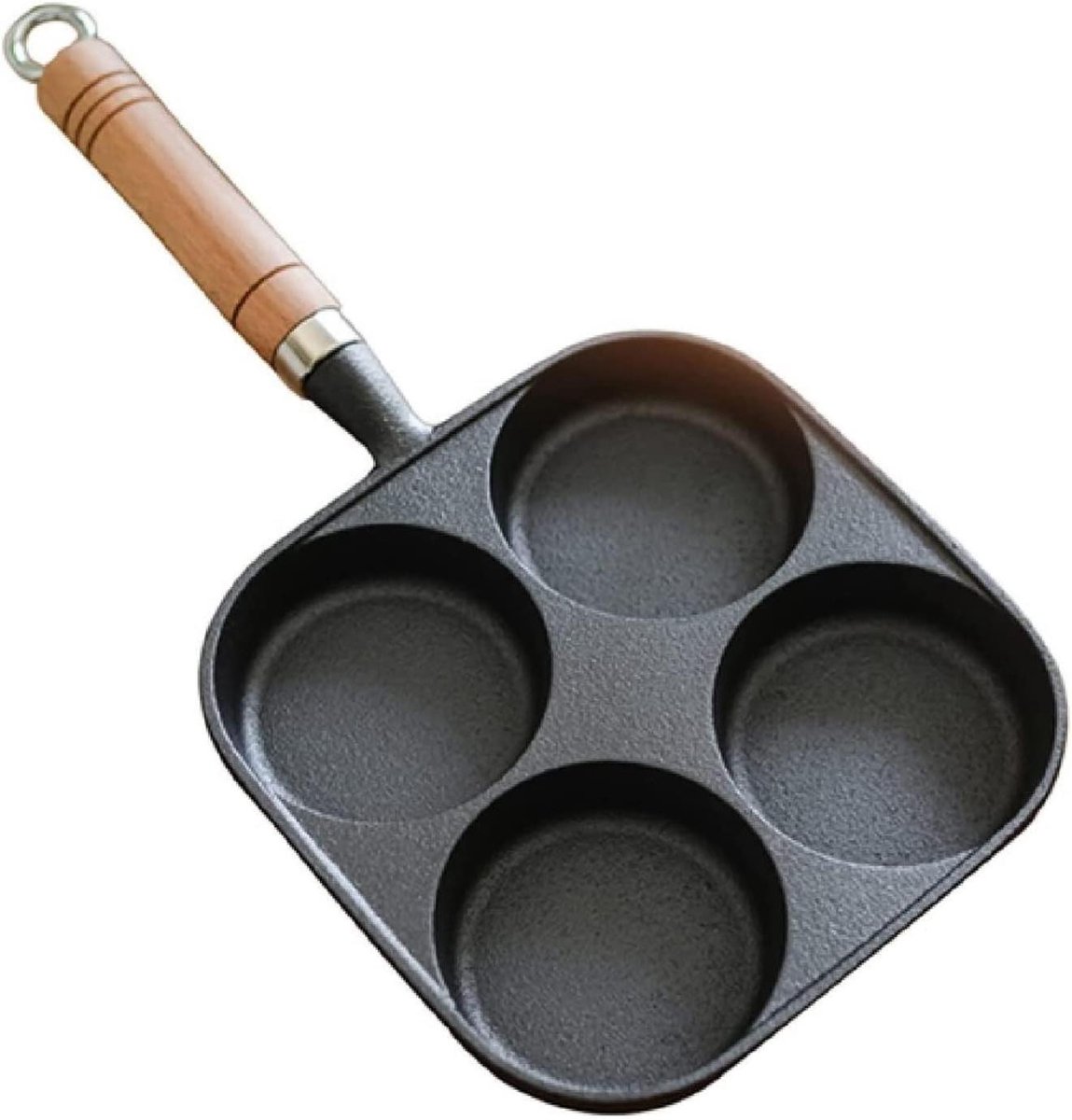 Pannenkoekenpan Omeletpan - Koekenpan Bakplaat - Ontbijt Maken - Gelijkmatige Warmte - Niet gespecificeerd - Zwart