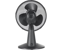 Tafelventilator inventum diameter 30 cm zwart