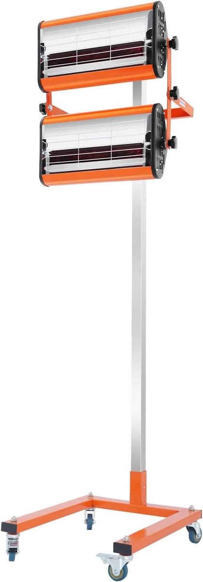 Infrarood Verfdroger - Uithardingslamp Droger - Verf Snel Drogen - Geavanceerde Infrarood Verwarming - 0.8 x 0.6 m - Oranje