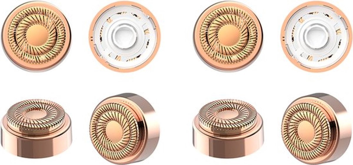 Vervangende hoofden voor gezichts-epilator - geschikt voor de gen 2 - 8 stuks