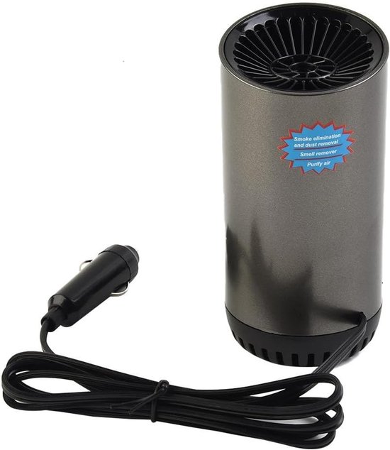 Auto Verwarming Fan - Camping Kachel - Winter Rit - Snelle Ontdooier - 16 x 10 x 8 cm - Zwart — afbeelding 5