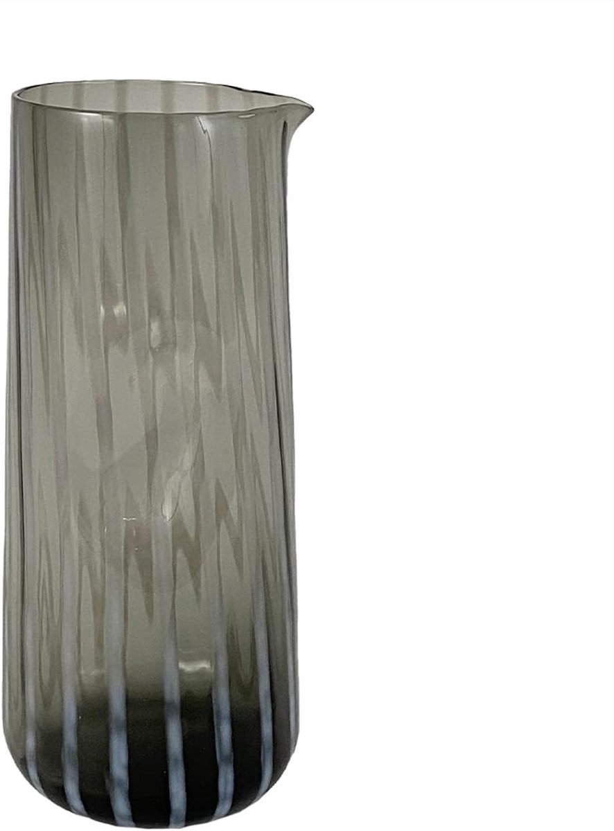 Waterkaraf - Drankdispenser - Dranken Serveren - Stijlvol Design - 30 cm Hoog - Grijs