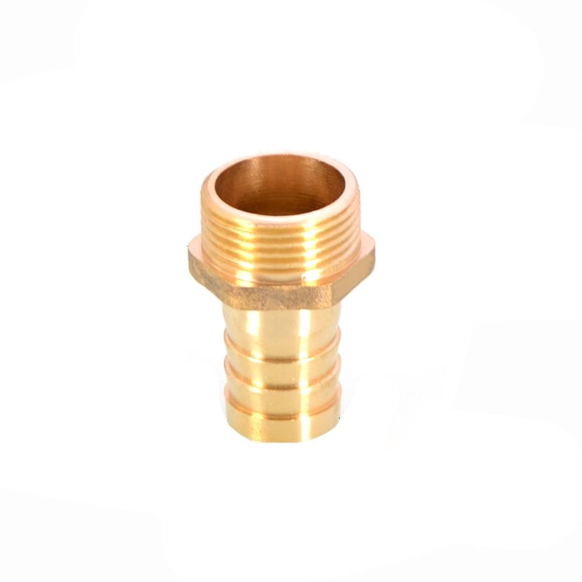 Dailygoods - BSP slangconnector - Messing plug fitting voor slang - 6mm tot 25mm - Hoge kwaliteit - Slang barb tail male BSP - Betrouwbare aansluiting...
