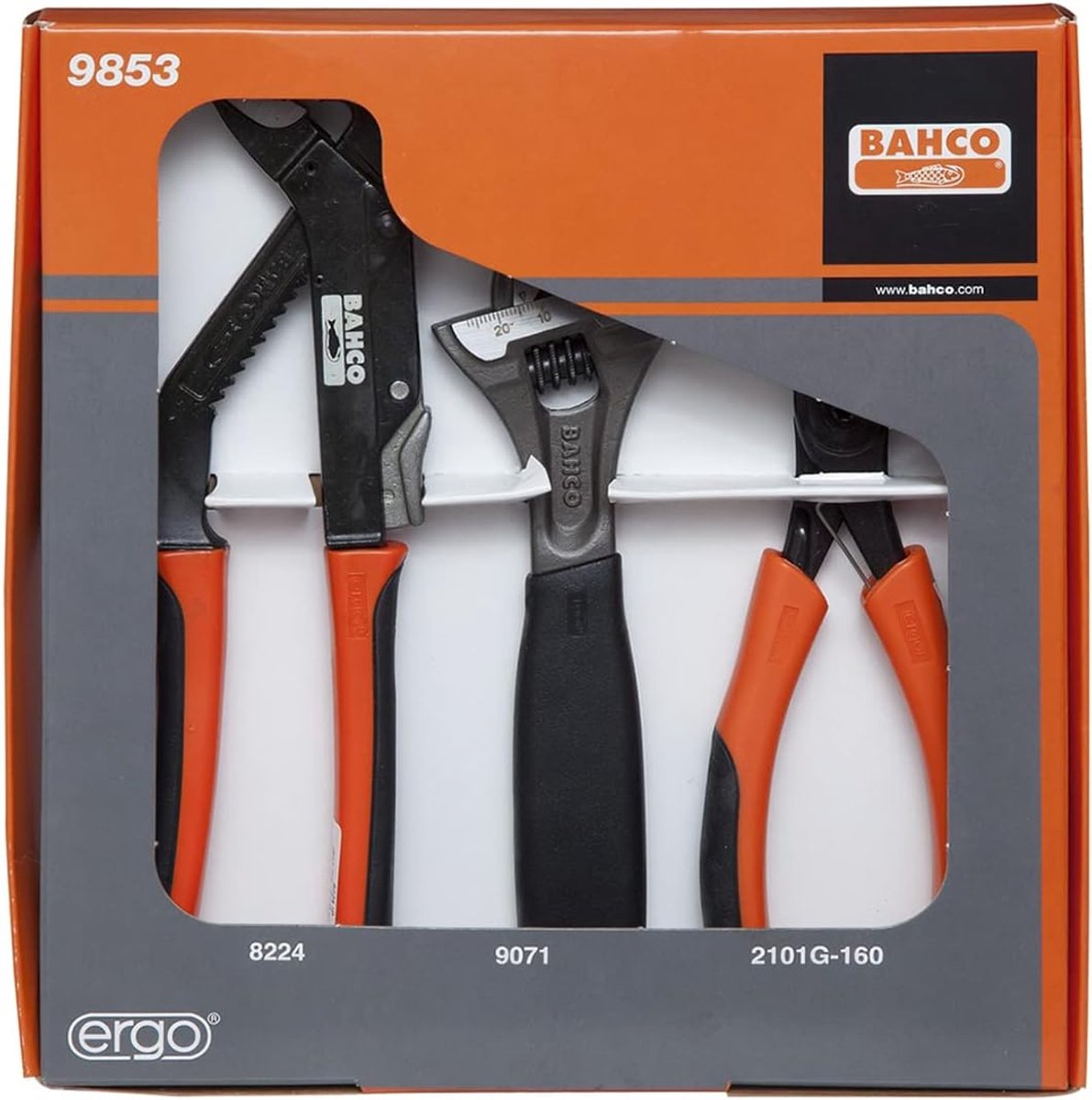 Multifunctionele Set - Gereedschap Set - Draaien Grijpen Snijden - Met Ophangmogelijkheid - 3 Delen - Zwart Wit